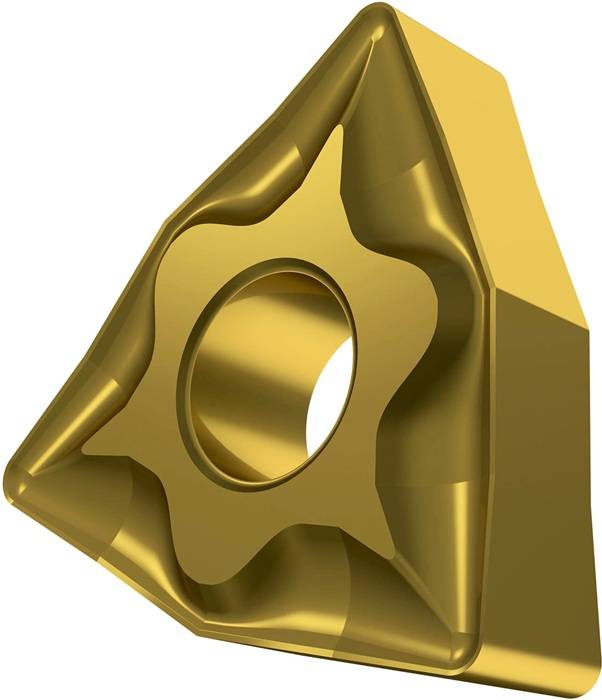 Drehwendeschneidplatte ISO WNMG 060404E-NF:T8315 D.3,81mm PVD beschichtet PRAMET