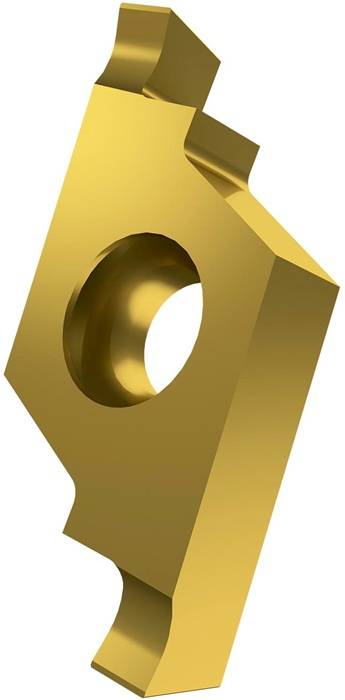 Drehwendeschneidplatte ISO X61 0602-185 R:G8330 Tiefe 2mm PVD beschichtet PRAMET