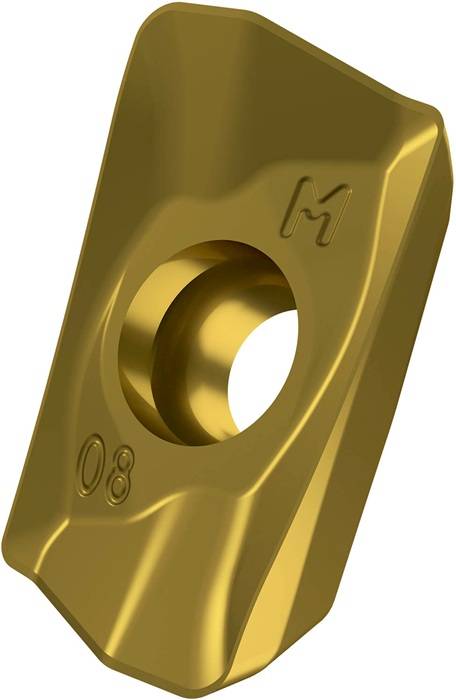 Fräswendeschneidplatte ISO ADMX 11T320SR-M:M8330 D.2,9mm PVD beschichtet Gold