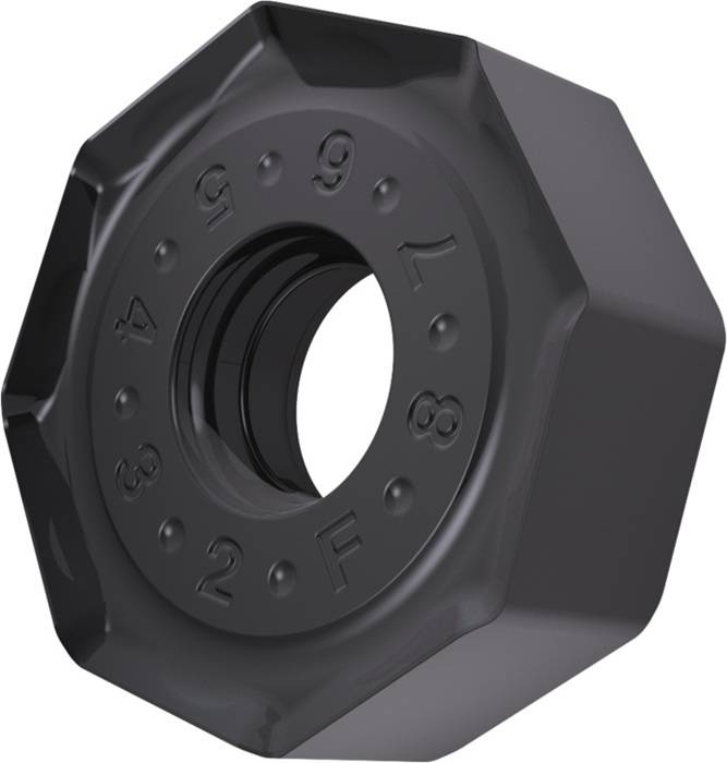 Fräswendeschneidplatte ISO ONMX 060508SR-F:8215 D. 5,7mm PVD beschichtet PRAMET