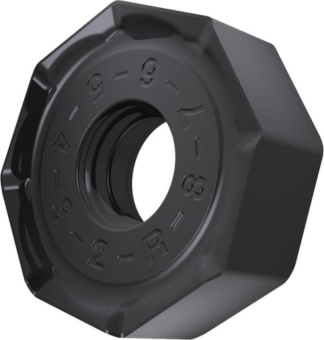 Fräswendeschneidplatte ISO ONMX 060508SR-R:8215 D. 5,7mm PVD beschichtet PRAMET