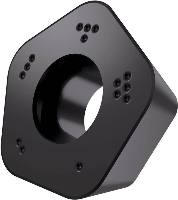 Fräswendeschneidplatte ISO PDMW 090530SR:M8310 D.5,5mm PVD beschichtet PRAMET