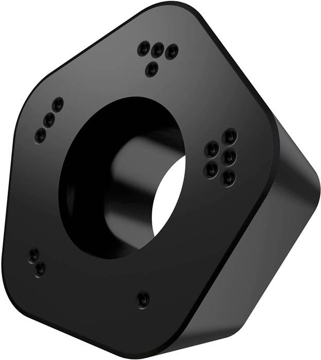 Fräswendeschneidplatte ISO PDMW 090530SR:M8345 D.5,5mm PVD beschichtet PRAMET