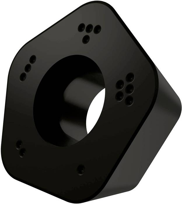 Fräswendeschneidplatte ISO PDMW 090530SR:M9325 D.5,5mm MT-CVD beschichtet PRAMET