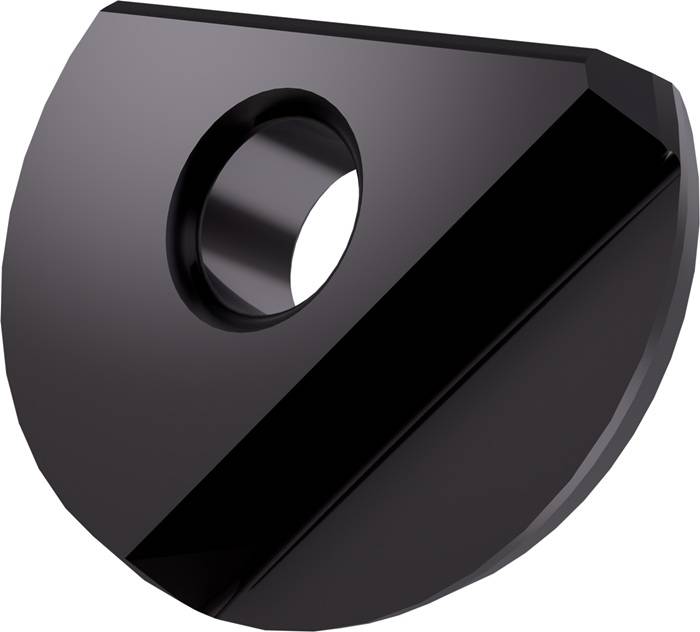 Fräswendeschneidplatte ISO PPH 0800-CL1:2003 D.2,5mm PVD beschichtet PRAMET