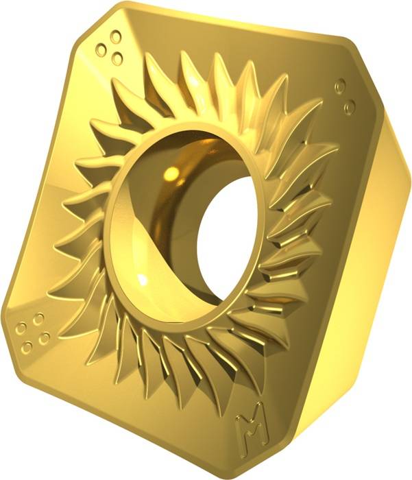 Fräswendeschneidplatte ISO SDMT 13T3AFSN-M:M6330 Bohrungs-D. 4,4mm PRAMET