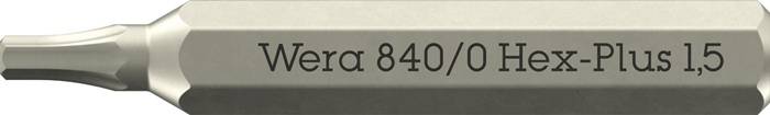 Bit 840/0 Micro 1,5mm L.30mm WERA