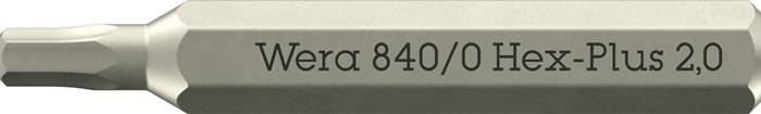 Bit 840/0 Micro 2mm L.30mm WERA
