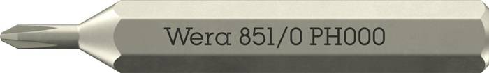 Bit 851/0 Micro PH 000 L.30mm WERA