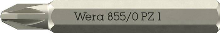 Bit 855/0 Micro PZ 1 L.30mm WERA