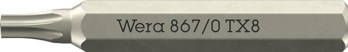 Bit 867/0 Micro TX 8 L.30mm WERA