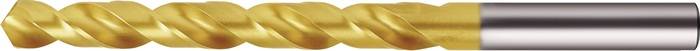 Spiralbohrer DIN 338 Typ UNI D.10mm HSS-Co5 TiN Zyl.schaft kurz TECWERK