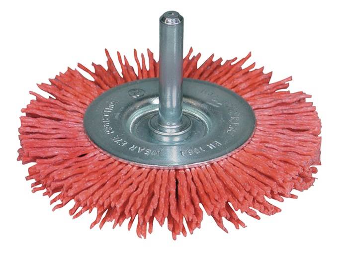 Rundbürste D.75mm Nyl.K.80 10mm 4500min-¹ TECWERK 2000841191