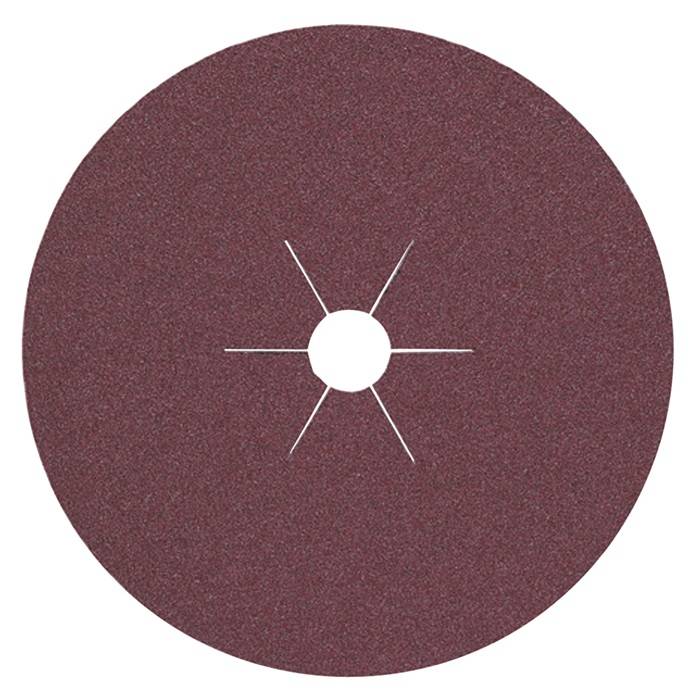 Fiberscheibe D.115mm K.80 f.HO/Metall Korund TECWERK