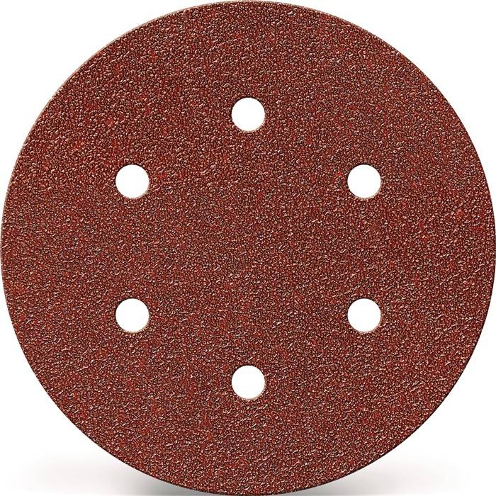 Haftschleifscheibe GLS 3 150mm K.80 f.HO/Metall Korund Lochanzahl 6 TECWERK