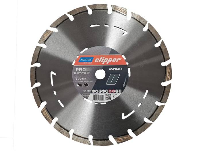 Diamanttrennscheibe D.350mm Bohr.25,4mm f.Trennschleifer/Fugenschneider