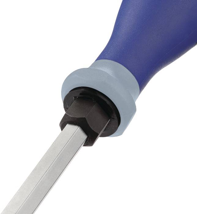 Schraubendreher Schneiden-B.8mm Klingen-L.150mm 3K-Griff 6-KT.-Kl./Ans.TECWERK