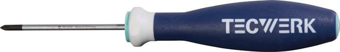 Schraubendreher Gr.PH 2 Klingen-L.100mm 3K-Griff Rundkl.TECWERK