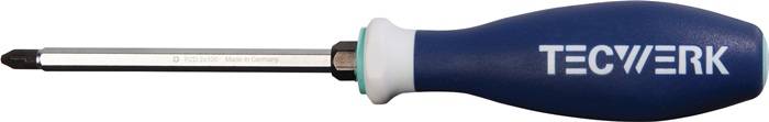 Schraubendreher Gr.PZD 1 Klingen-L.80mm 3K-Griff 6KT Kl./Ans.TECWERK