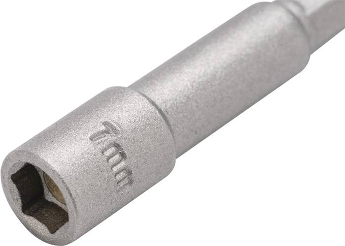 Steckschlüsseleinsatz m.6-KT.-Antr.SW 5,5mm L.60mm m.Magnet TECWERK