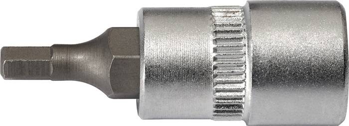 Steckschlüsseleinsatz 1/4 Zoll 6-kant SW 3mm L.32mm TECWERK