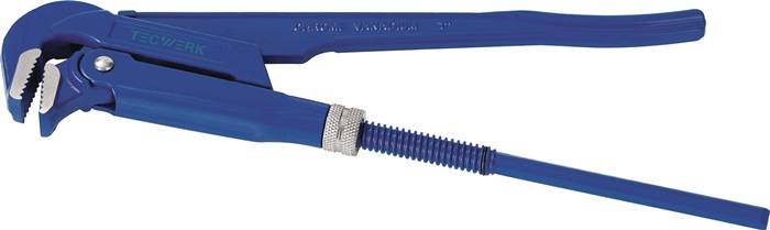 Rohrzange Gesamt-L.560mm Spann-W.0-70mm f.Rohre 2 Zoll TECWERK