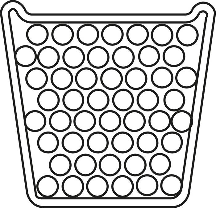 Aderendhülsencrimpzange Gesamt-L.205mm 0,5-6 (AWG 24-10)mm² Ku.-Hülle TECWERK