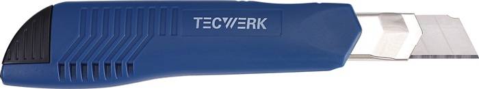 Cuttermesser Klingen-B.18mm L.167mm m.Feststellrädchen Ku.TECWERK