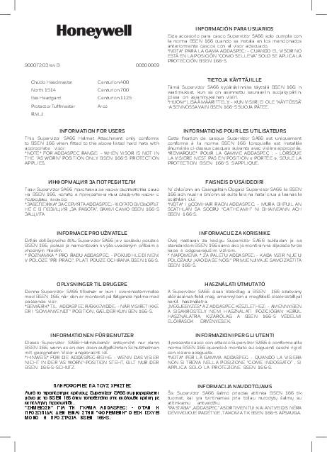 Gesichtsschutzschirm Supervisor SA66 EN166 1 F3 Halterung:Alu./Scheibe:AC