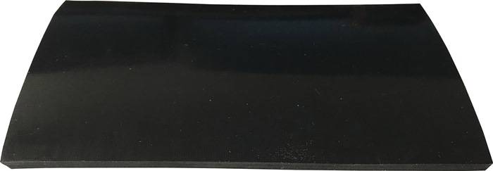 Gummiplatte B.1,4m L.10m D.3mm schwarz EPDM/SBR m.Gewebeeinlage
