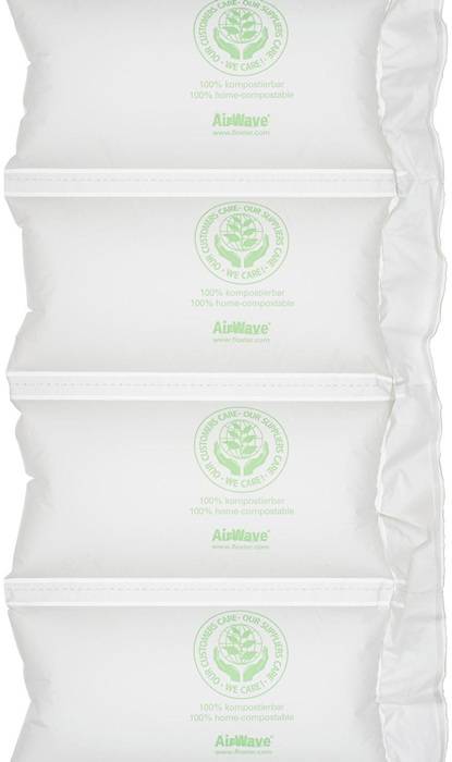 Luftpolsterkette TP-AirWave Länge 500m Stärke 20µ Typ 7.1 Bio TRANSPAK