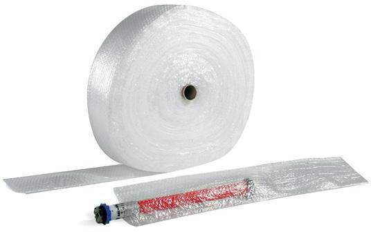 Luftpolsterschlauchfolie 3-lagig Breite 100mm L.50m S.60µ transparent TRANSPAK