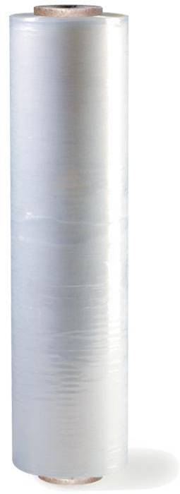 Handstretchfolie Breite 450mm Länge 300m transparent Stärke 20µ TRANSPAK