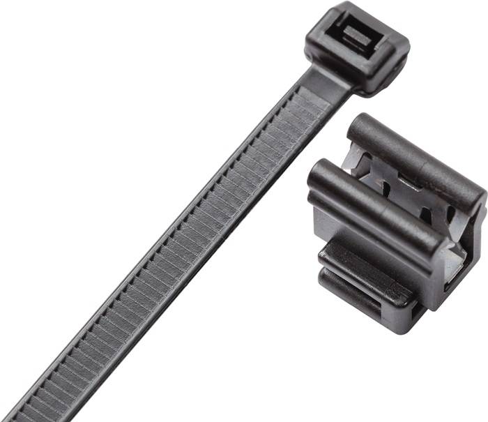 Kabelbinder Solar L.200mm B.4,8mm PA 6.6 schwarz