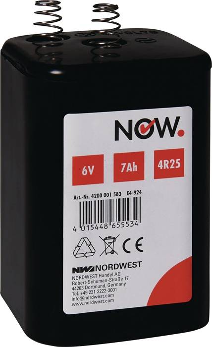Blockbatt.6 V 7 Ah NOW
