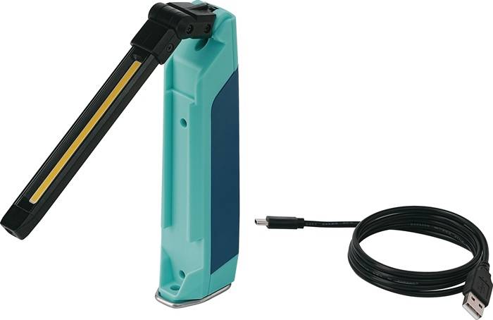 LED-Akkuhandleuchte 3,7V 2500 mAh Li-ion 5 W 500/170 lm Ladezeit 3 h TECWERK