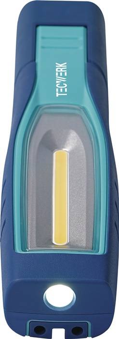 LED-Akkuhandleuchte 3,6V 3350 mAh 1m Li-ion 5V 500/1000 lm Ladezeit 4 h TECWERK