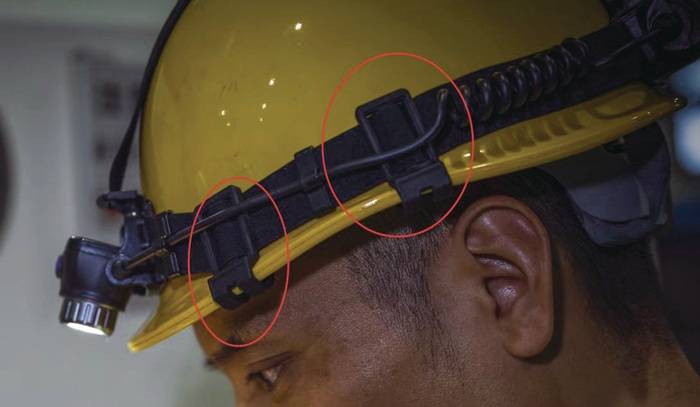 LED-Kopfleuchte 3,7V 2600 mAh Li-ion 5V TECWERK