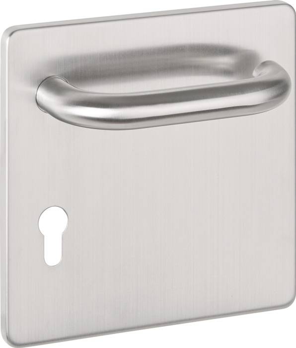 Breitschildgarnitur NW-405-5 VA ma WC Breitschild-WC-Garnitur TECWERK