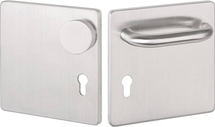 Breitschildgarnitur NW-405-2 VA ma PZ Breitschild-Wechselgarnitur TECWERK