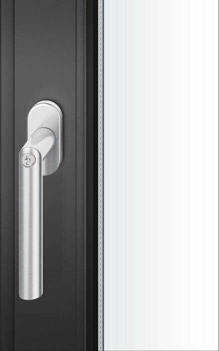 Fenstergriff 34 1076 VA 30-35mm VA f.matt m.Rastung FSB