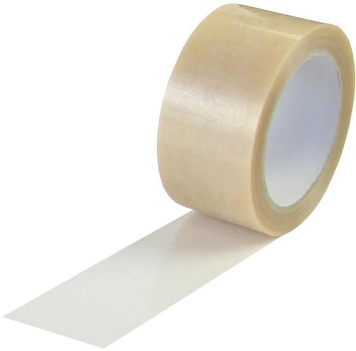 Klebeband Breite 48mm, Länge 66m, Stärke 51µ PVC, transparent, leise TRANSPAK