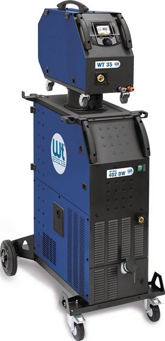 MIG/MAG-Schweißanlage WT-MAG 402 DW o.Zub.15-400 A flüssigg.WELDING TEAM
