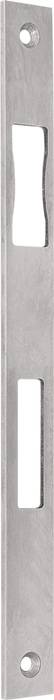 Schließbl.B 9000 VA silber B.24xL.270mm ktg.DIN L/R Fallendurchbruch 12mm BKS