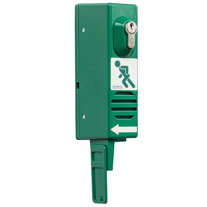 Flügelwächter PUR flex.R/L grün m.Batterie GFS