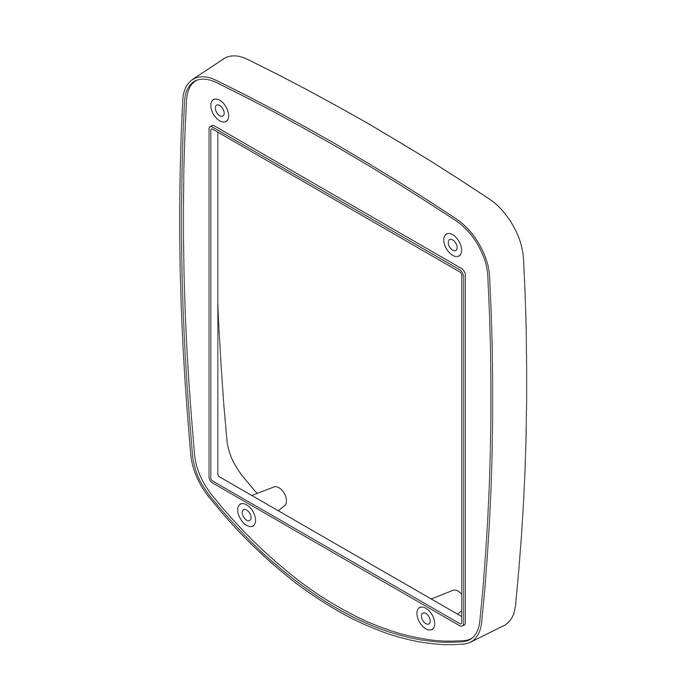 Abstandhalter groß,18mm Abstandhalter f.e-Cover Ku.GFS