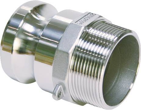 Hebelarmk.Kamlok Typ F VA (1.4408) 87,88mm 3 Zoll