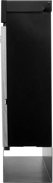 Briefkastenset NewYork 6850 B+S H.405mm B.364mm T.110mm schwarz/Edelstahl VA
