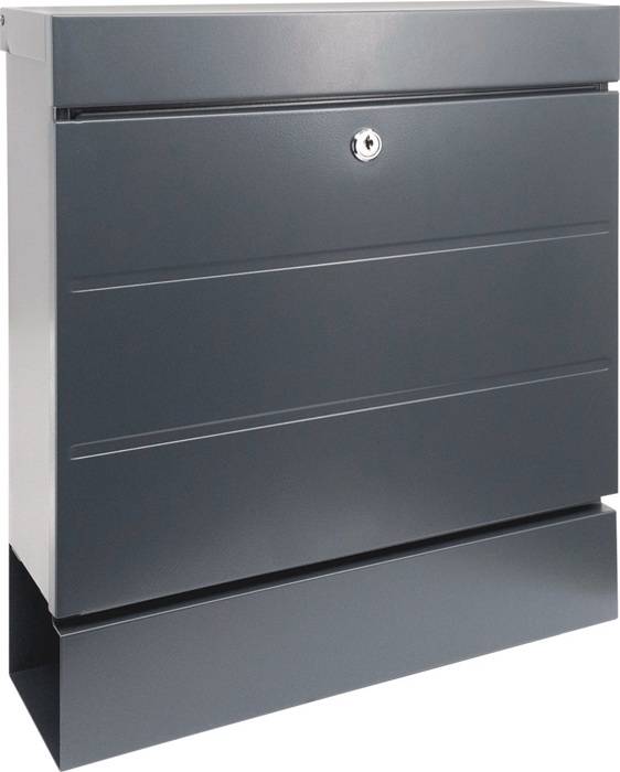 Briefkastenset NewYork 850 ANT H.405mm B.364mm T.110mm anth.verzinkter STA