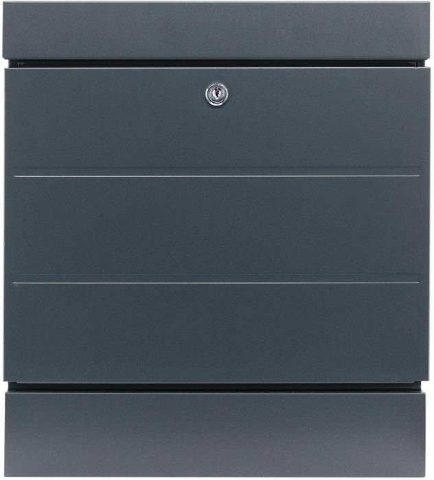 Briefkastenset NewYork 850 ANT H.405mm B.364mm T.110mm anth.verzinkter STA